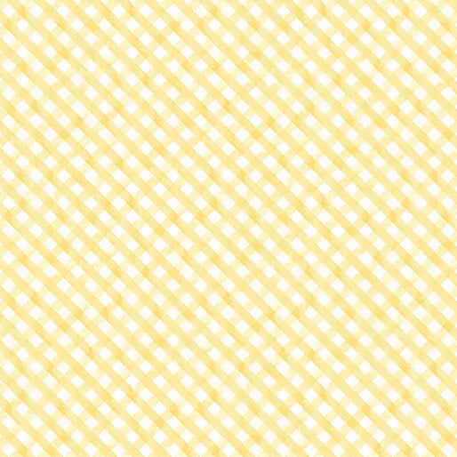 Garden Plaid Yellow Benartex