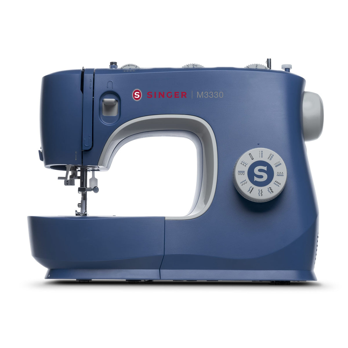 SINGER M3330 Blue Sewing Machine - official product image 1
