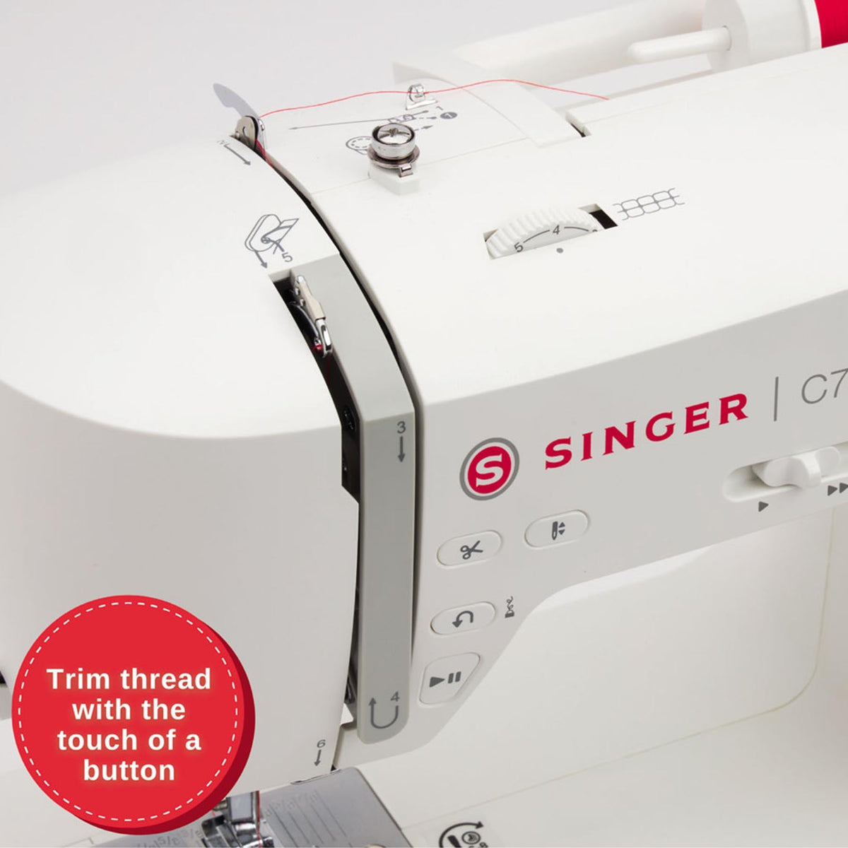 SINGER C7220 Sewing Machine with Extension Table - official product image 6