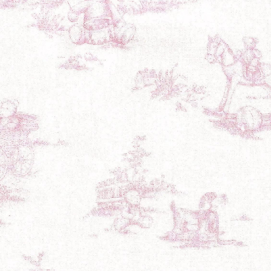Fabric Finders 2783 Teddy Bear Toile/Pink
