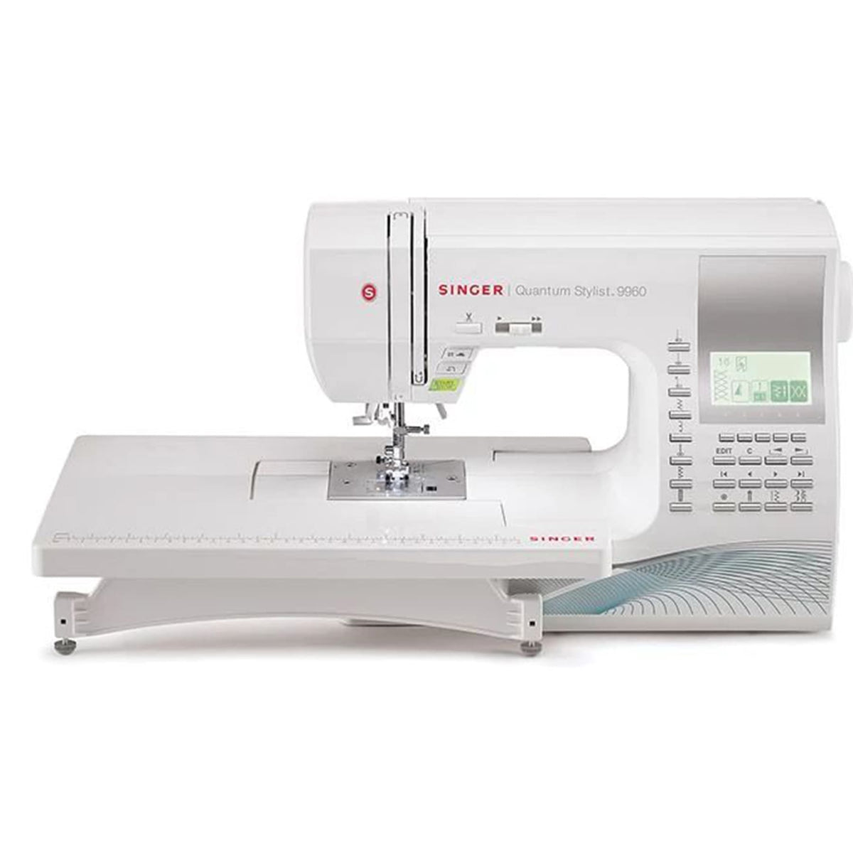 SINGER Refurbished Quantum Stylist 9960 Sewing Machine with Extension Table - official product image 1