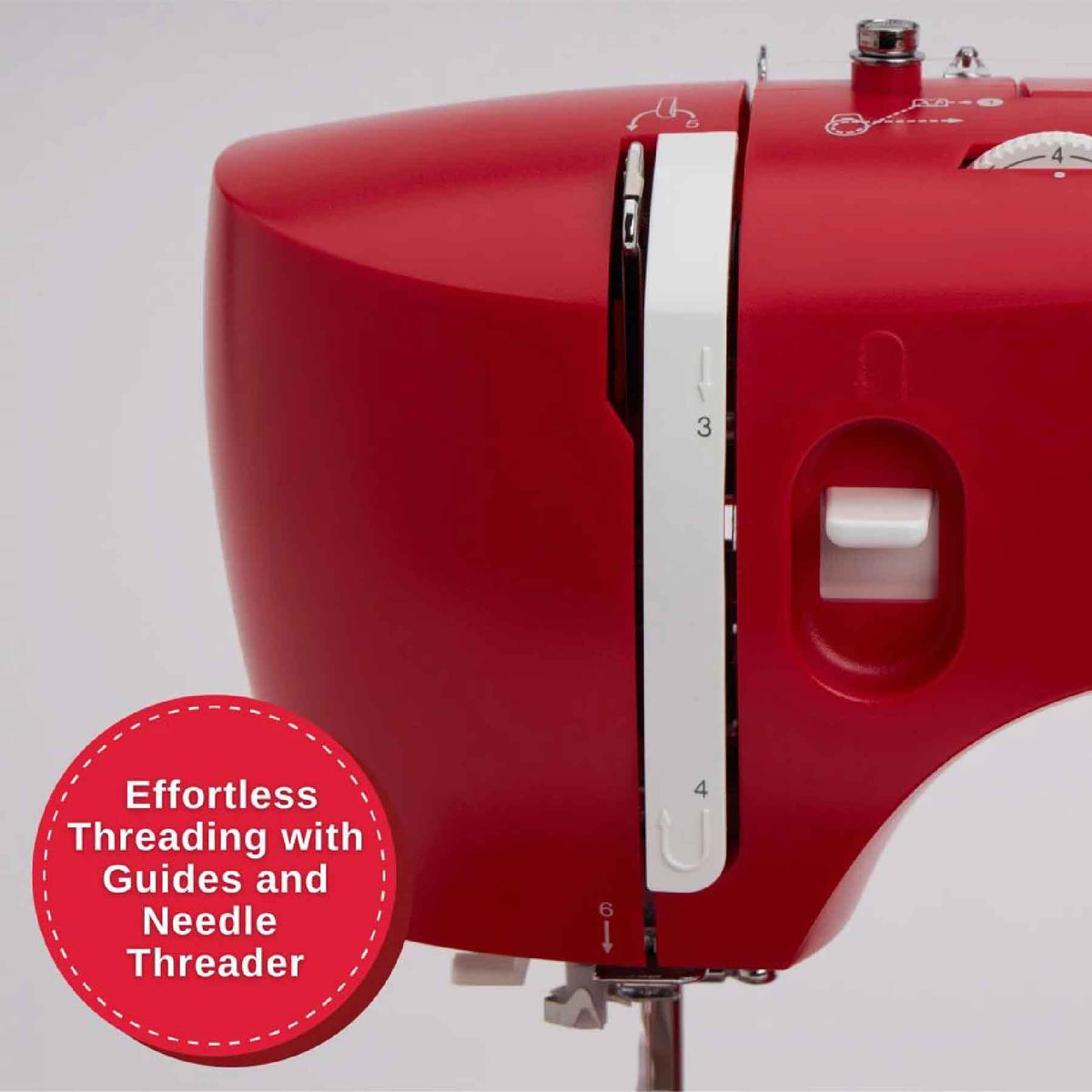 SINGER Simple 3337 Red Sewing Machine - official product image 8