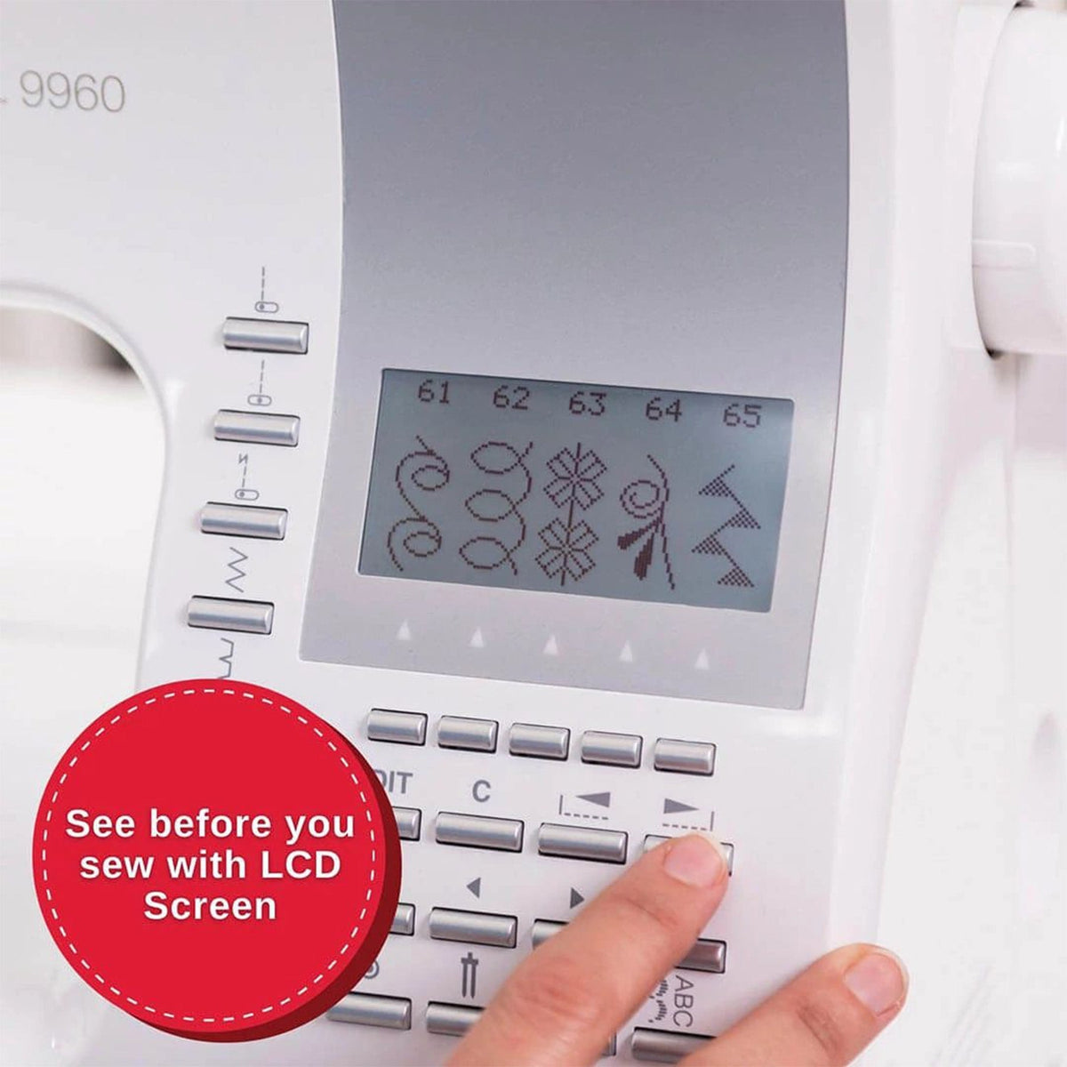 SINGER Quantum Stylist 9960 Sewing Machine with Extension Table - official product image 5