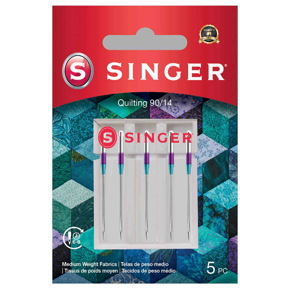 SINGER Quilting Needles Size 90/14 5 Pack