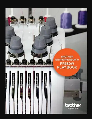Brother PR680W Playbook - SAPR6BOOK Sewing Machine Outlet