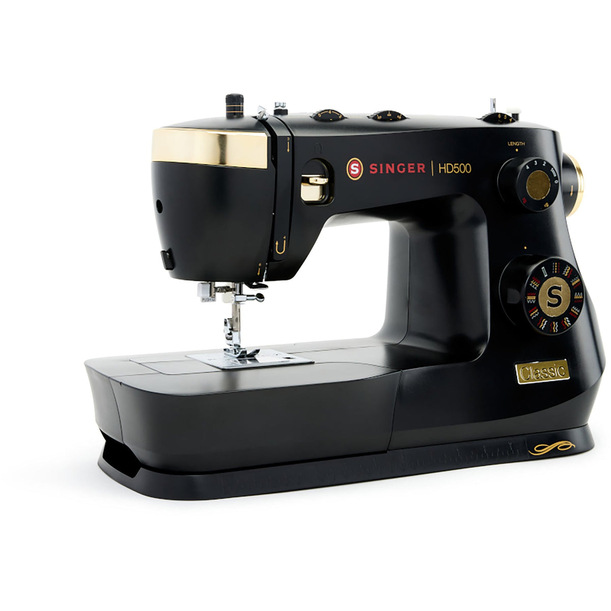 SINGER HD500 Classic Black Sewing Machine & Extension Table Bundle - official product image 7