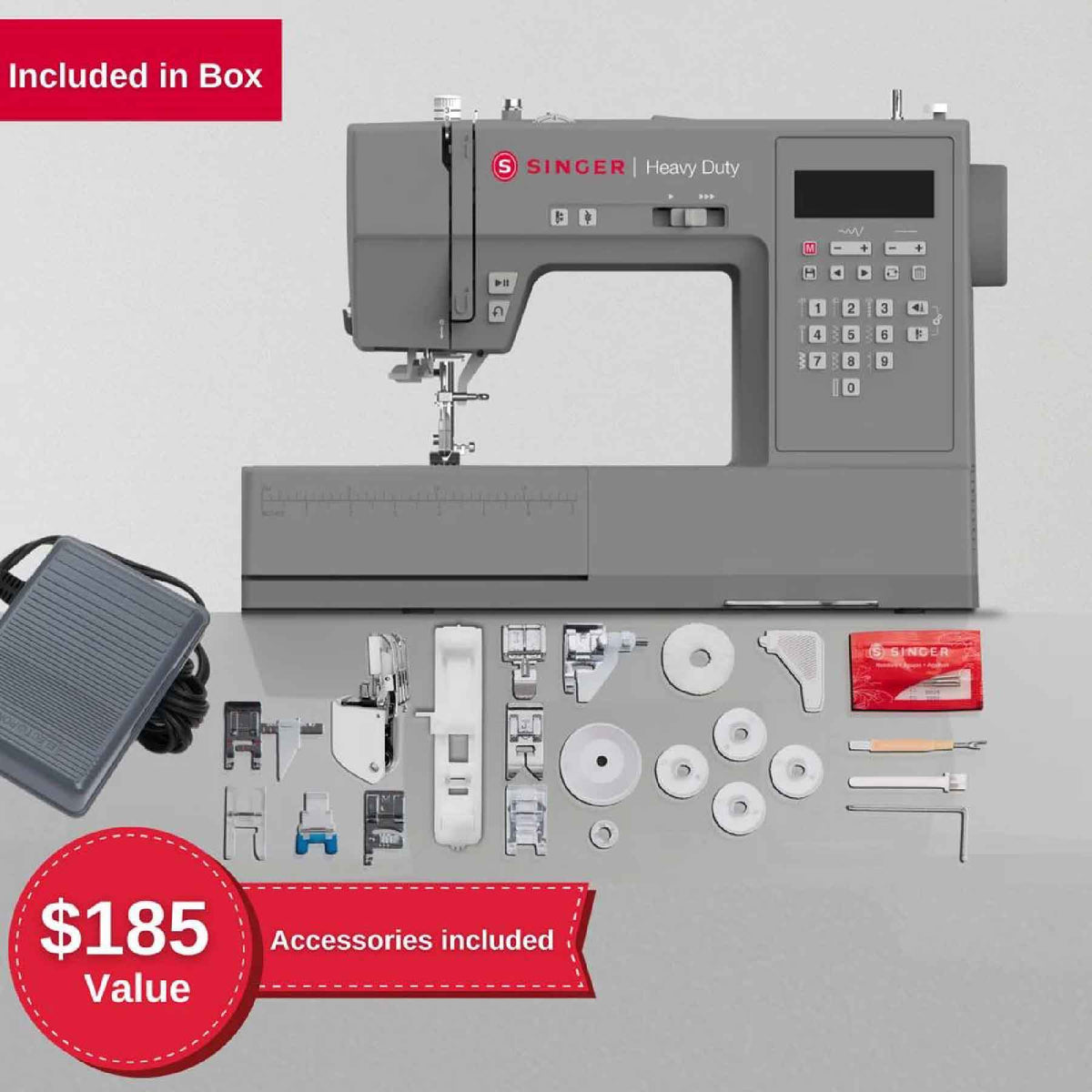 SINGER Heavy Duty 6700C Computerized Sewing Machine - official product image 5