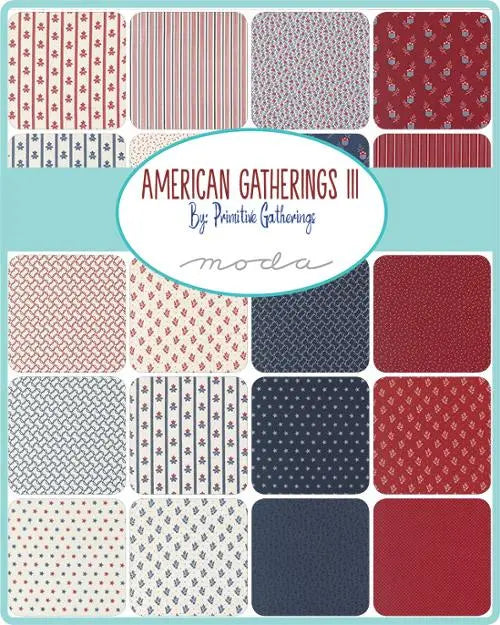 American Gath III Layer Cake Moda