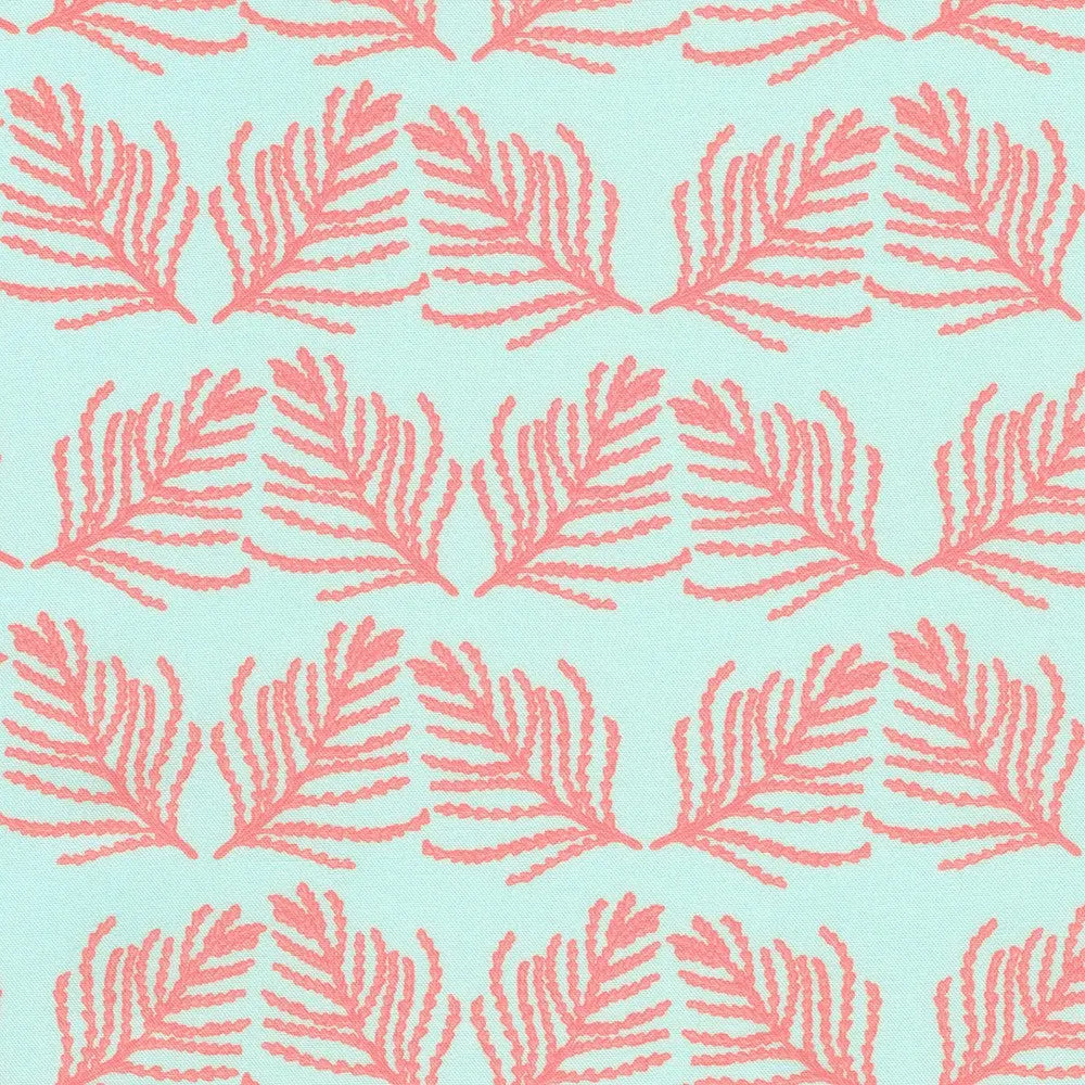 Robert Kaufman Coastal Collection - Aqua 23946-70 Robert Kaufman