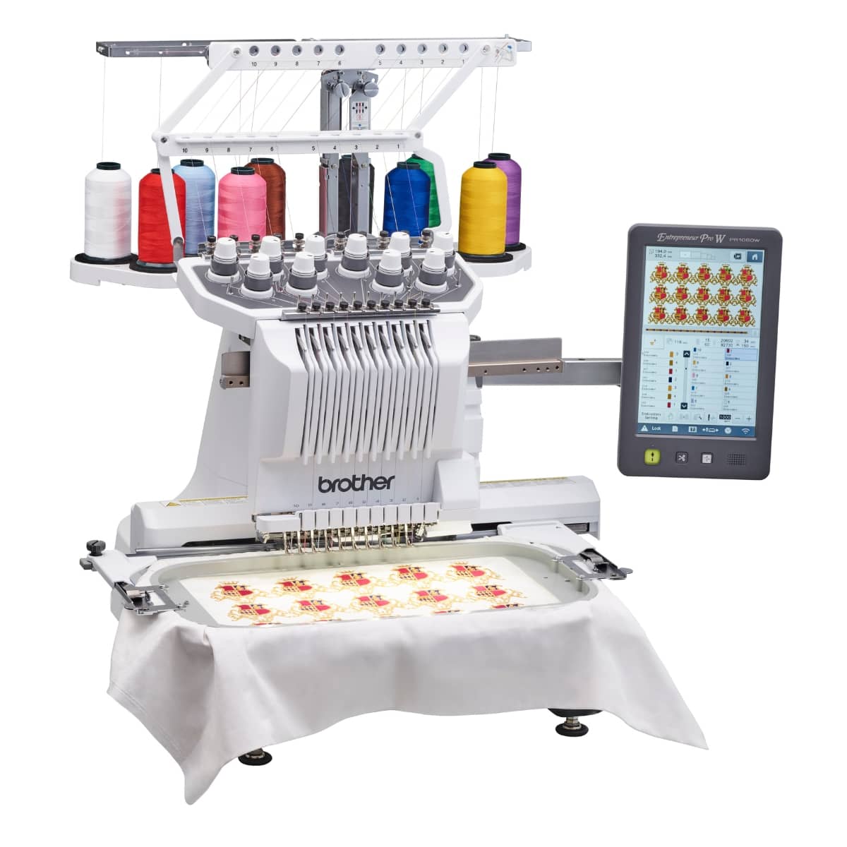 Brother PR1060W | Multi-Needle Embroidery Machine | Holiday Bundle #1