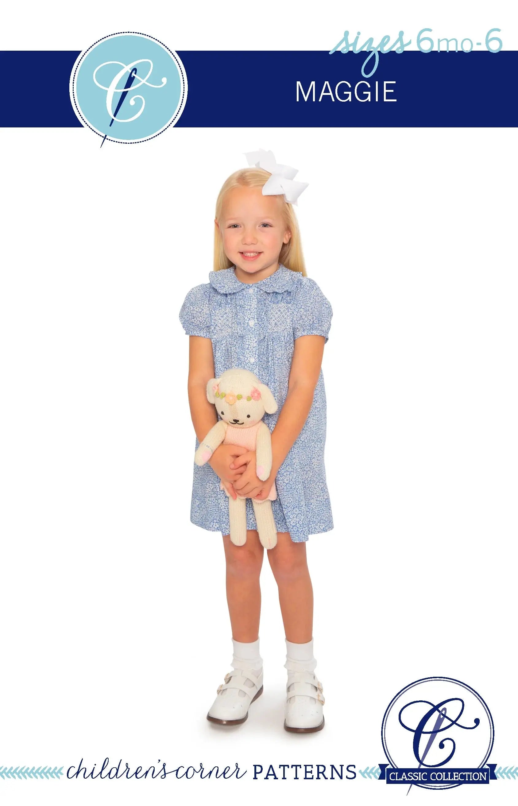 CC Maggie pattern sz 6 mo- 6yr Sewing Machine Outlet