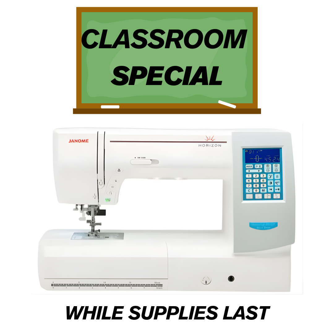 Janome Horizon MemoryCraft 8200QCP Special Edition CLASSROOM MODEL