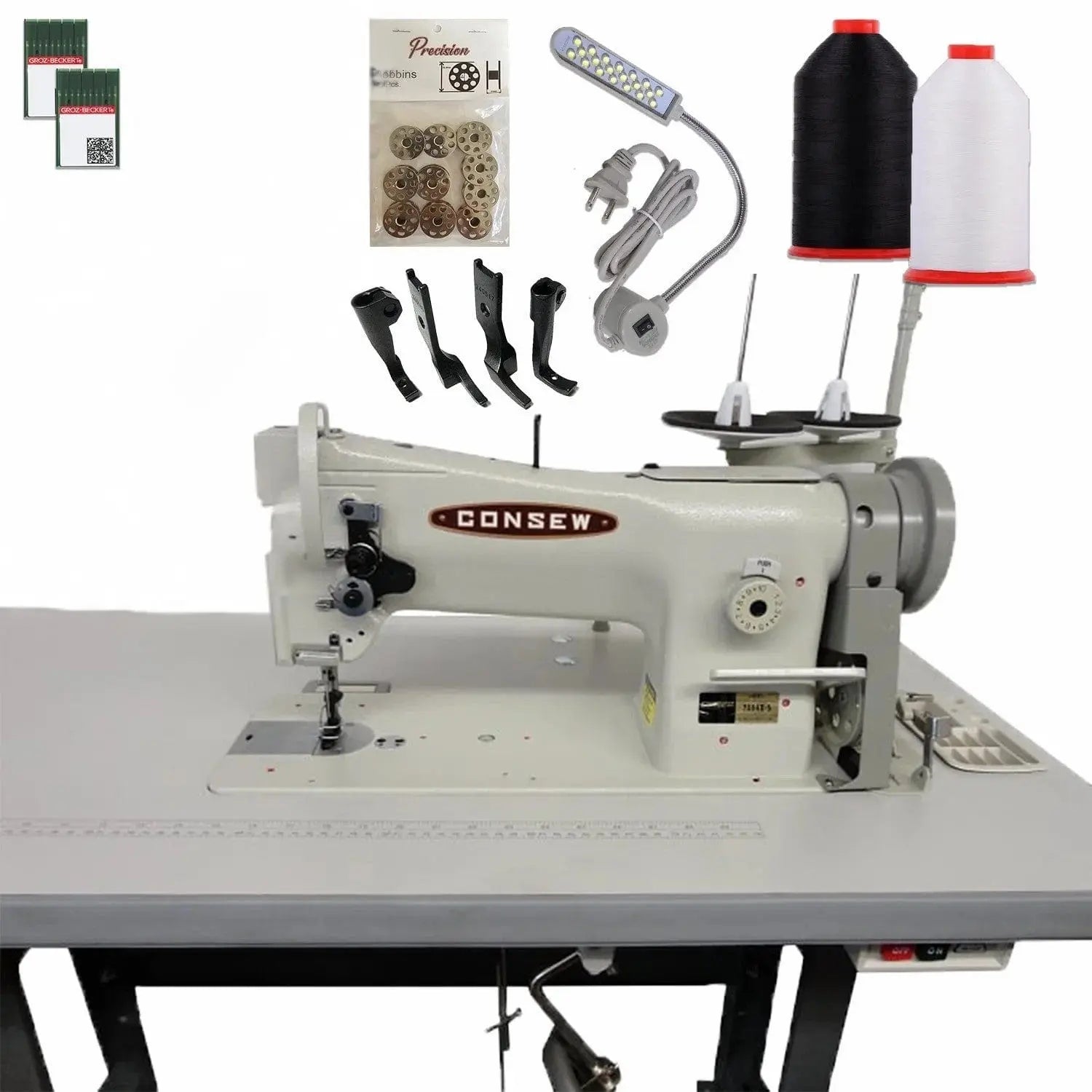 Consew Industrial machines Consew 206RB-5 Industrial Sewing Machine & Stand Bundle
