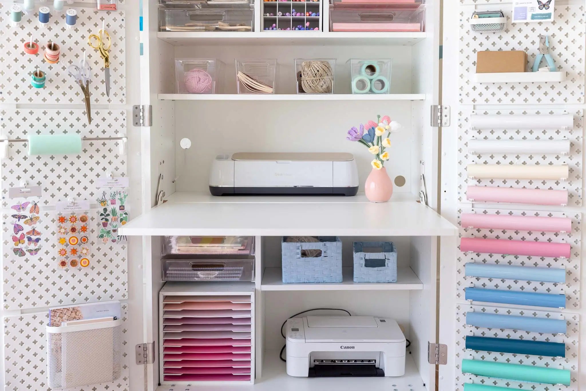 Create Room | DreamBox Center Deluxe — Modular Craft Storage Armoire Create Room