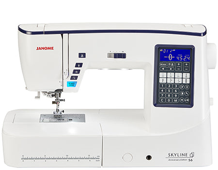 Janome Skyline S6 Anniversary Edition Computerized Sewing & Quilting Machine