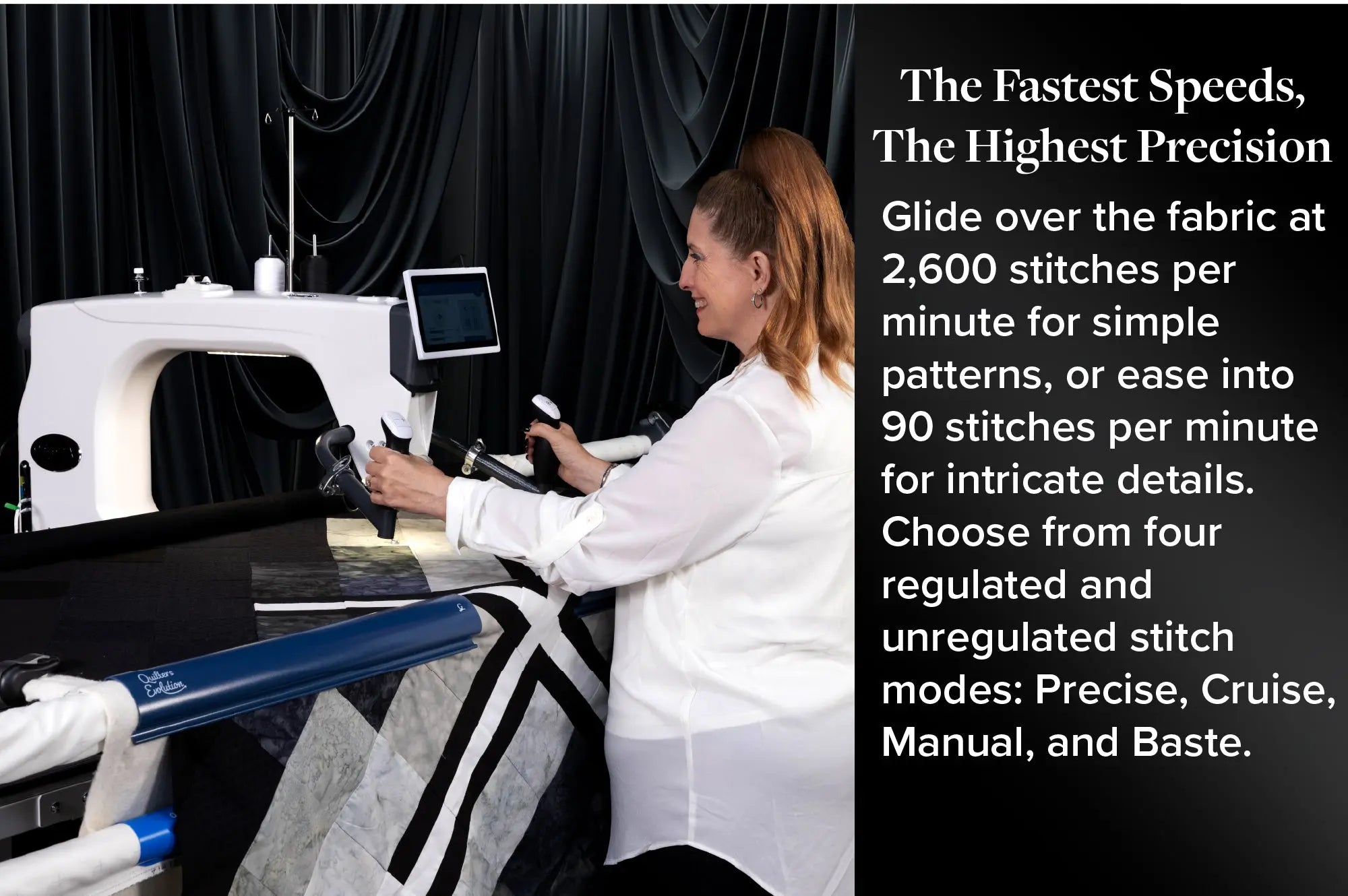 Grace Q’nique 21X Elite Longarm Quilting Machine Grace