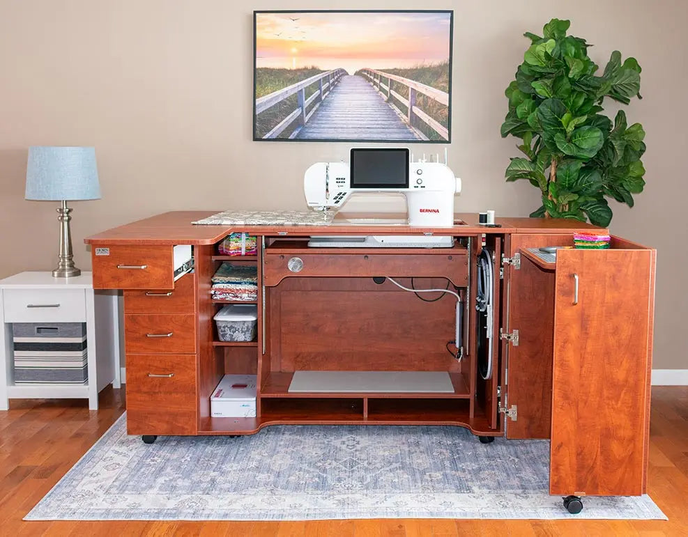 Horn Electric Lift Sewing Cabinet | Model 9479 Horn of America
