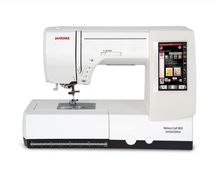 Janome Memory Craft 9850 Limited Edition | Sewing and Embroidery Machine