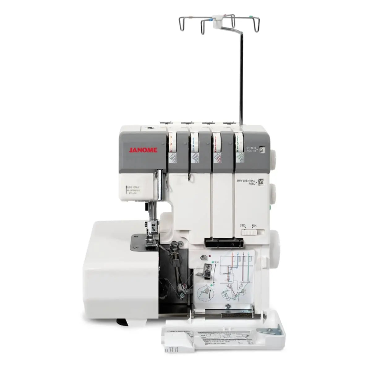 Janome 654D Serger Overlock Machine – 3/4 Thread Differential Feed Janome