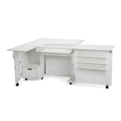 Kangaroo Wallaby Sewing Cabinet - Ash White