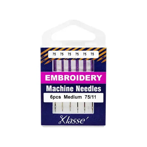 Klasse Embroidery 75/11 6 pk Sewingmachineoutlet