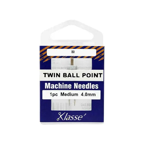 Klasse Twin Ball Point 4.0/80 1 Needle Sewingmachineoutlet