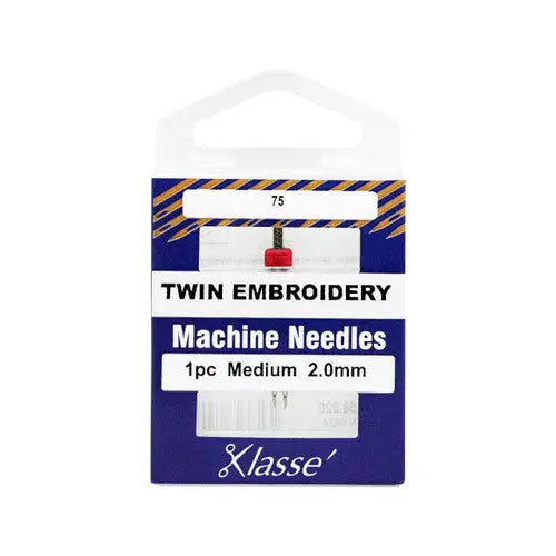 Klasse Twin Embroidery 2.0/75 1 Needle Sewingmachineoutlet