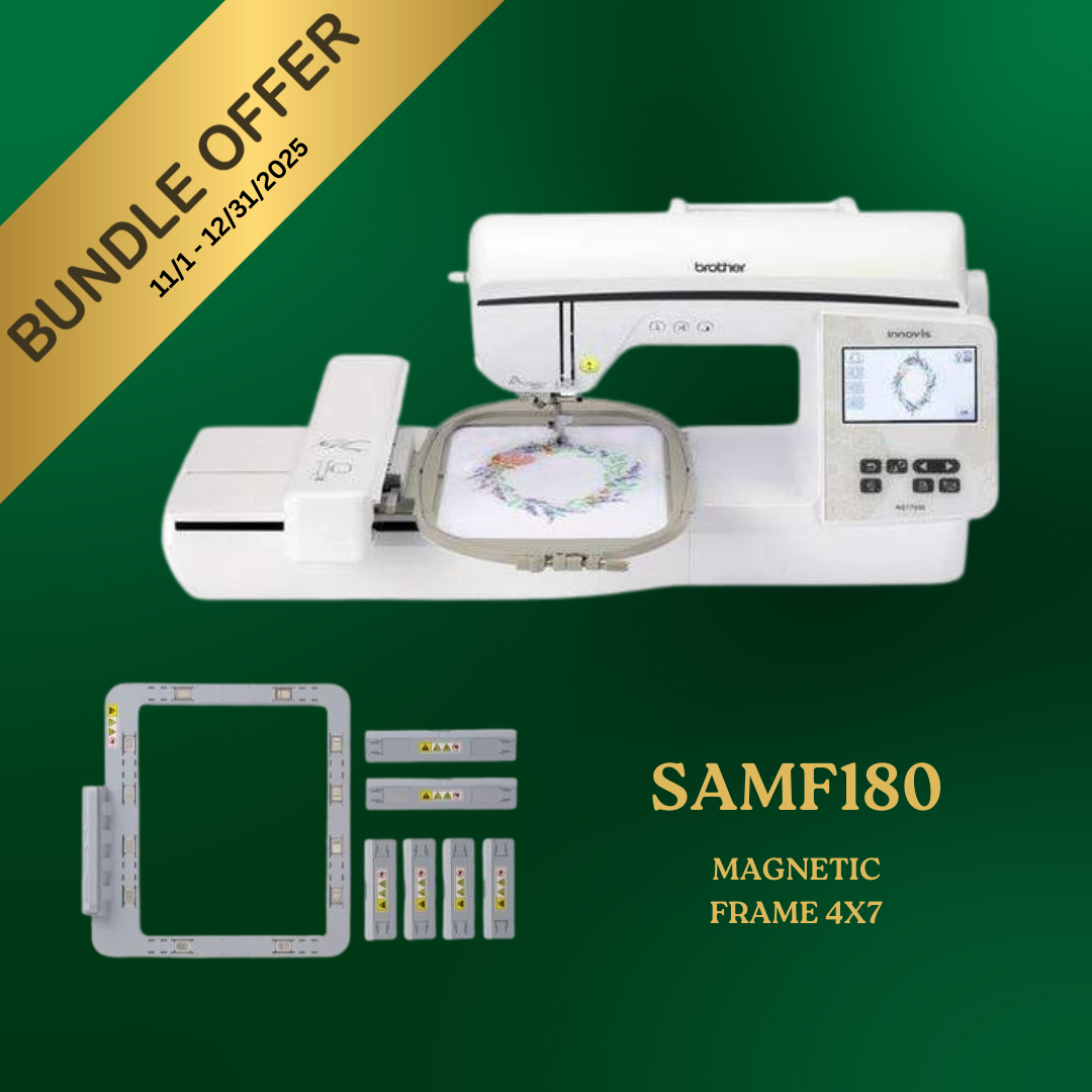 Brother NQ1700E Embroidery Machine | Holiday Bundle