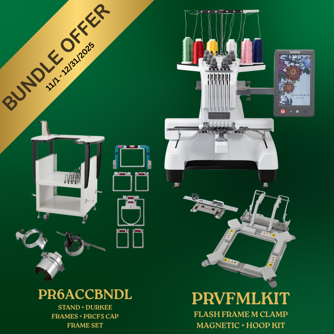 Brother Entrepreneur PR680W 6 Needle Embroidery Machine WLAN Capabilities