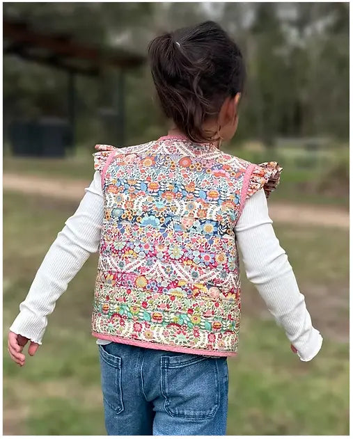 Harmony Vest - Children's Patchwork Vest Pattern | MM199 Tacony