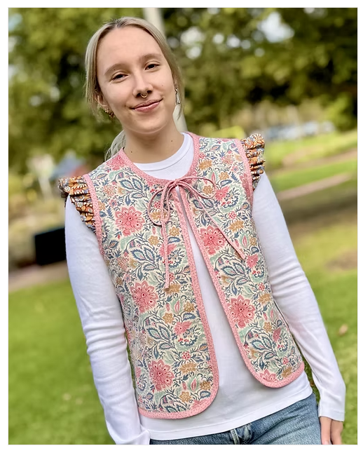 Harmony Vest - Ladies Patchwork Vest Pattern | MM200