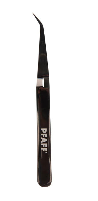 Pfaff Opposable Curved Tweezer 4.5"