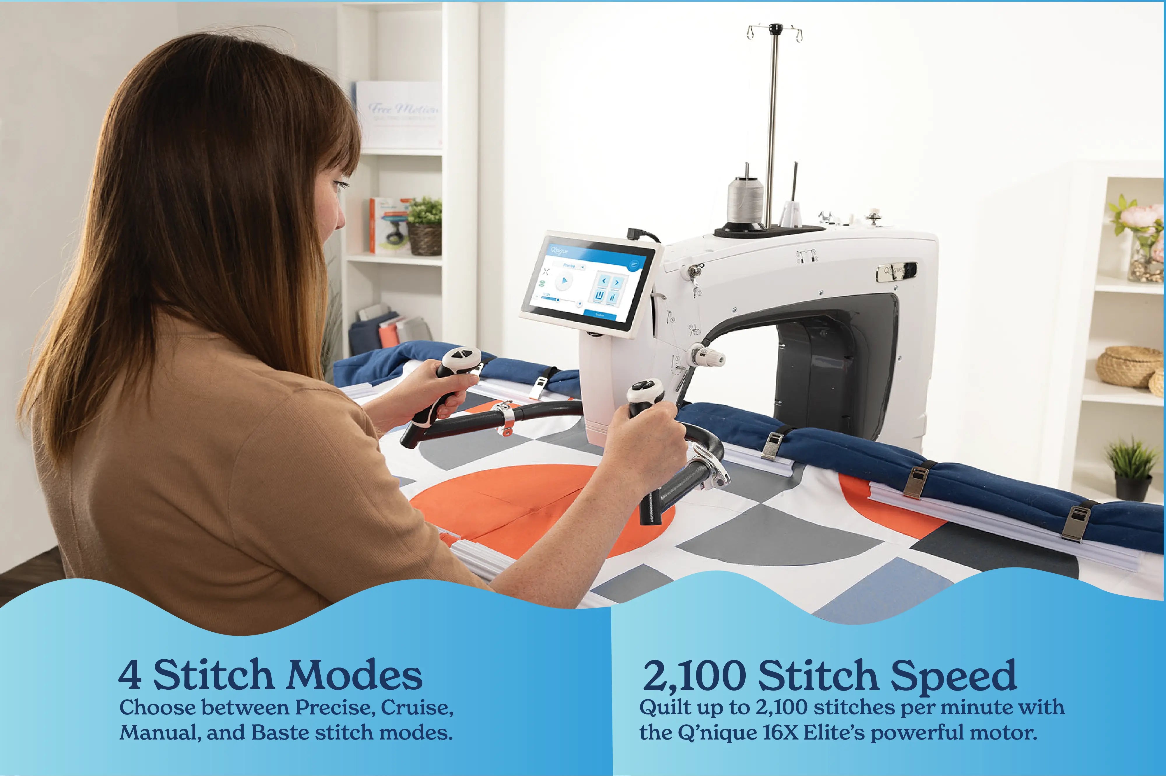 Grace Q’nique 16X Elite Quilting Machine Grace