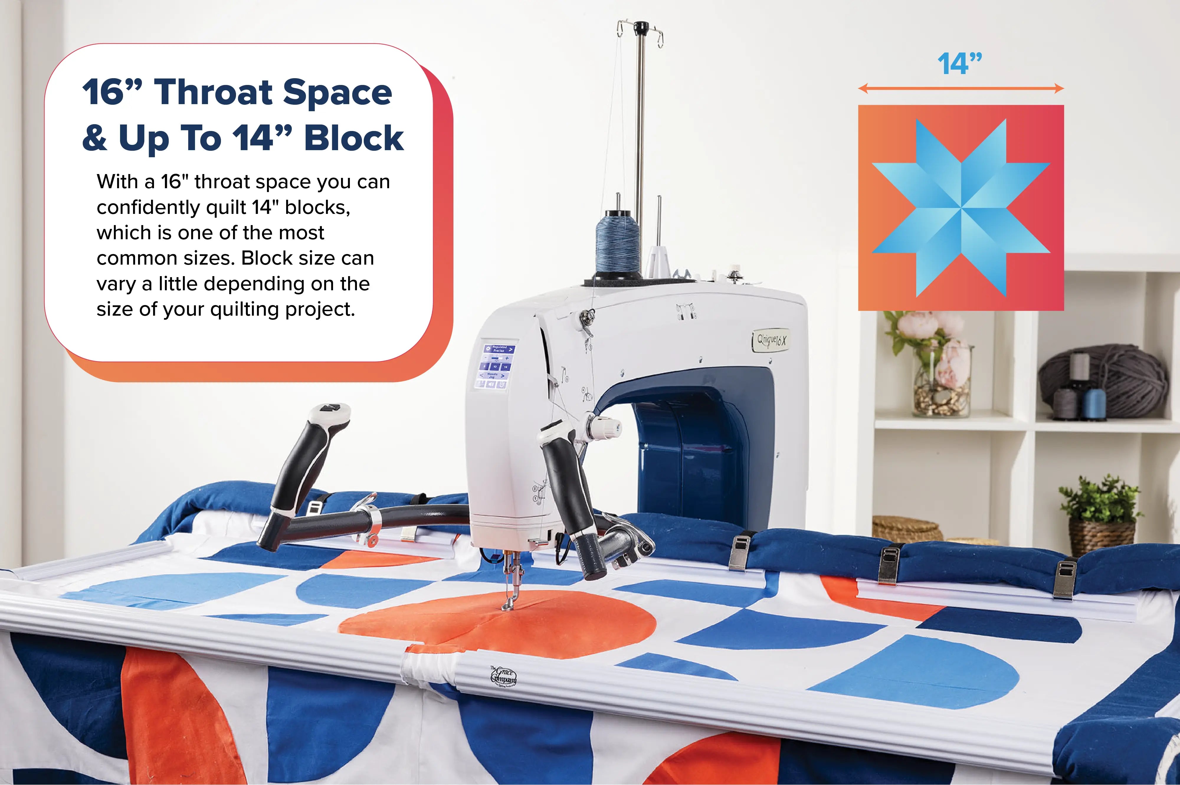 Grace Q’nique 16X Quilting Machine Grace