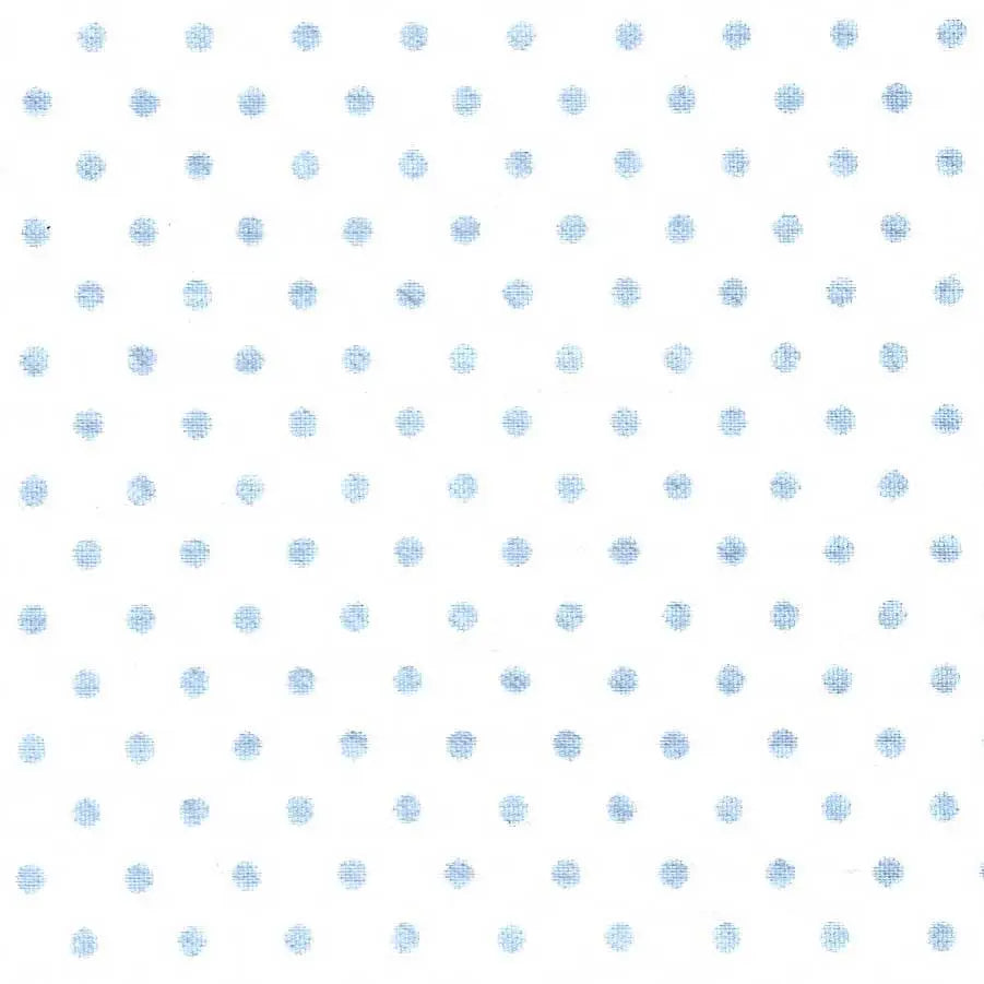Blue Polka Dot Seersucker Fabric #134 Sewing Machine Outlet
