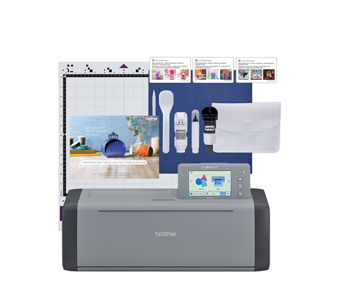 Brother ScanNCut SDX125EGY | Electronic Cutting Machine with Built-in Scanner