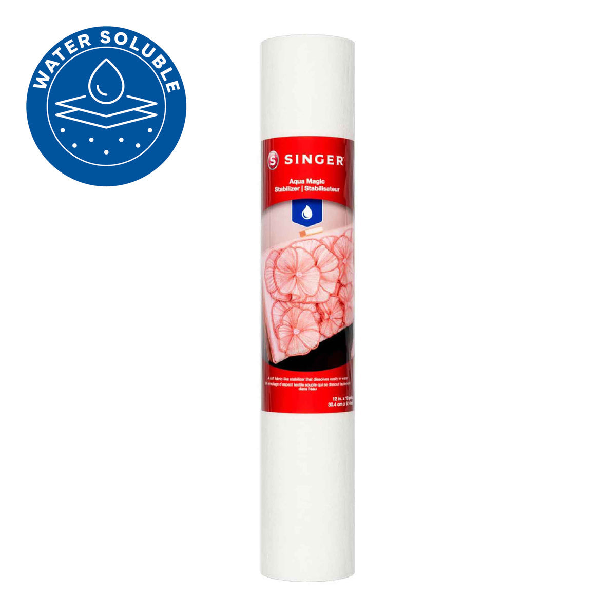 SINGER Aqua Magic Stabilizer - 12" x 10 yds
