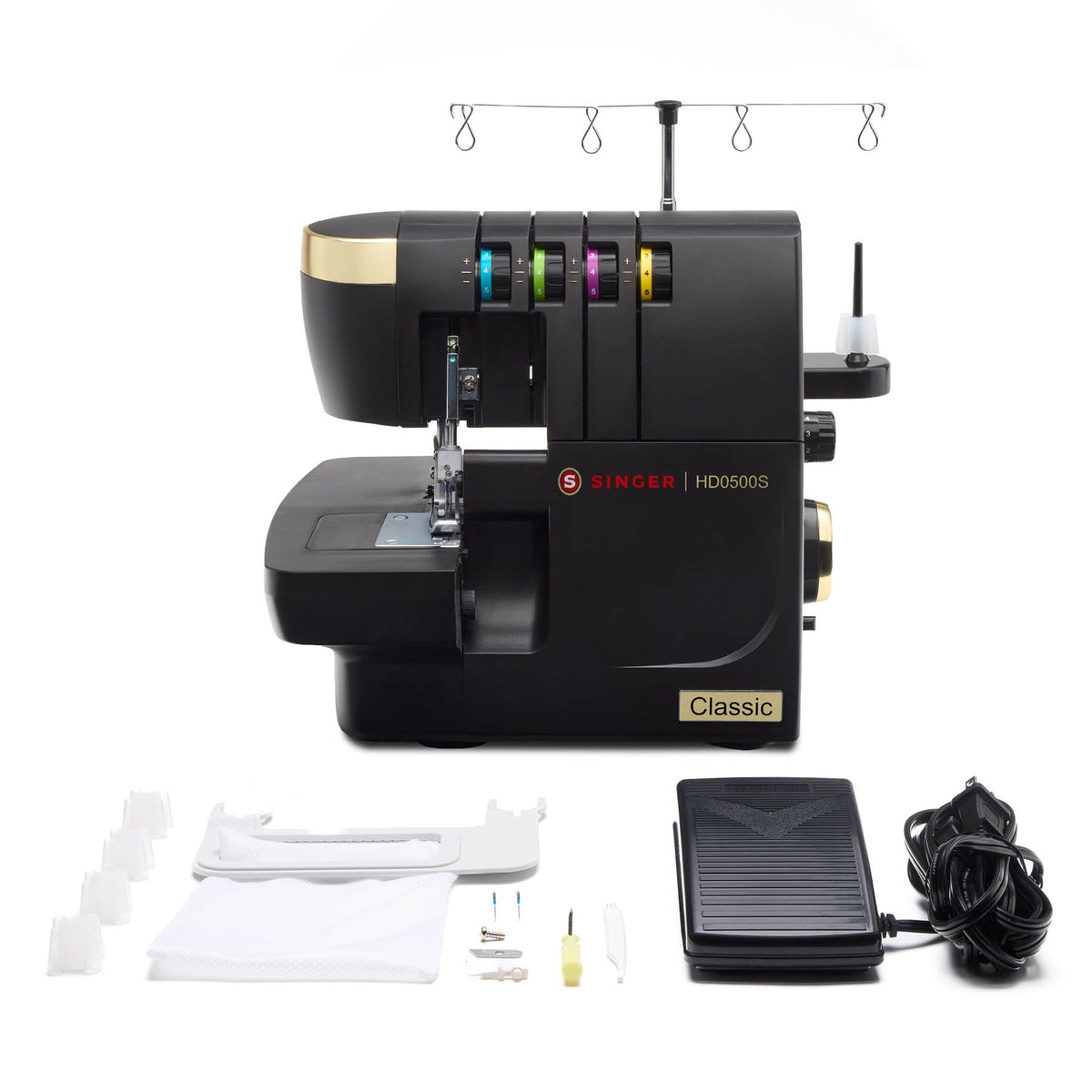 SINGER HD0500S Classic Black Serger - official product image 7