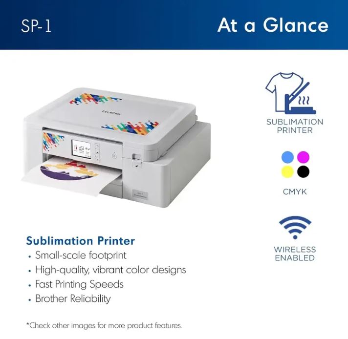 Brother SP1 | Sublimation Printer Powered by Artspira