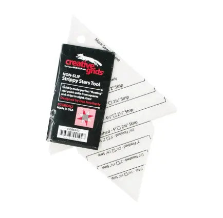 Creative Grids Non-Slip Strippy Stars Tool Sewing Machine Outlet