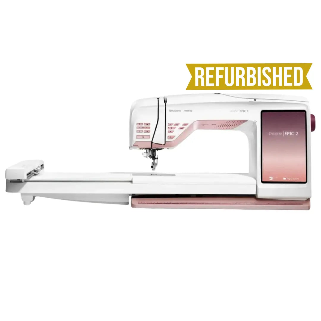 HUSQVARNA® VIKING® DESIGNER EPIC™ 2 Sewing & Embroidery Machine Refurbished Viking