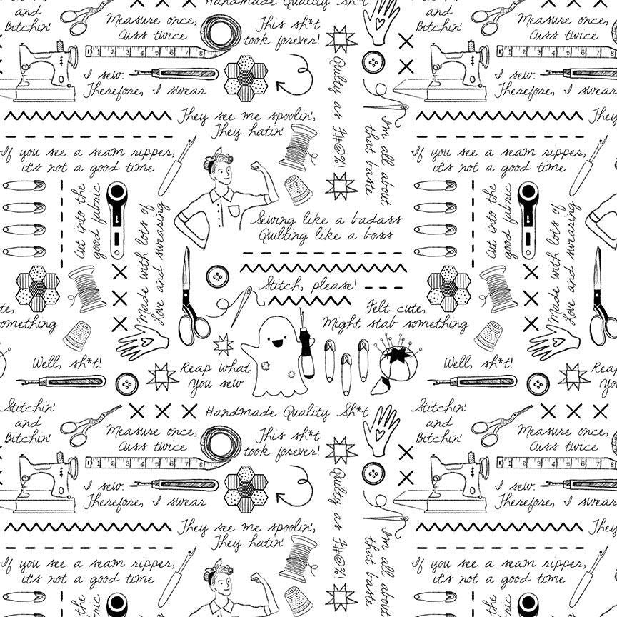 Dear Stella Sweary Stitching DPJ3098