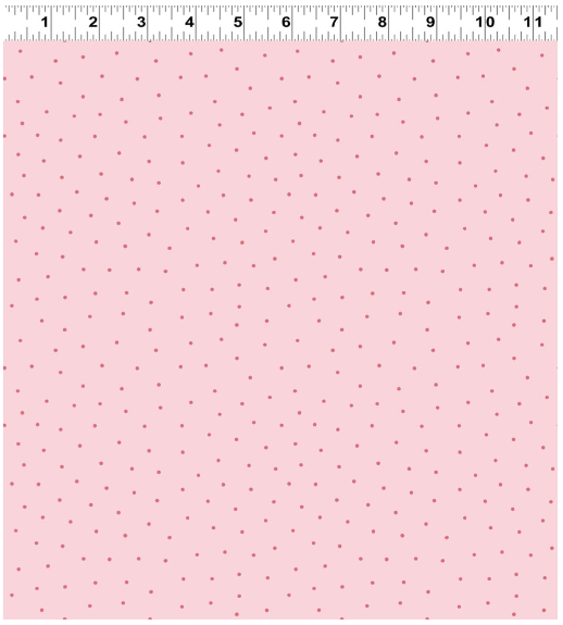 Clothworks | Charlotte Lt Pink Dots
