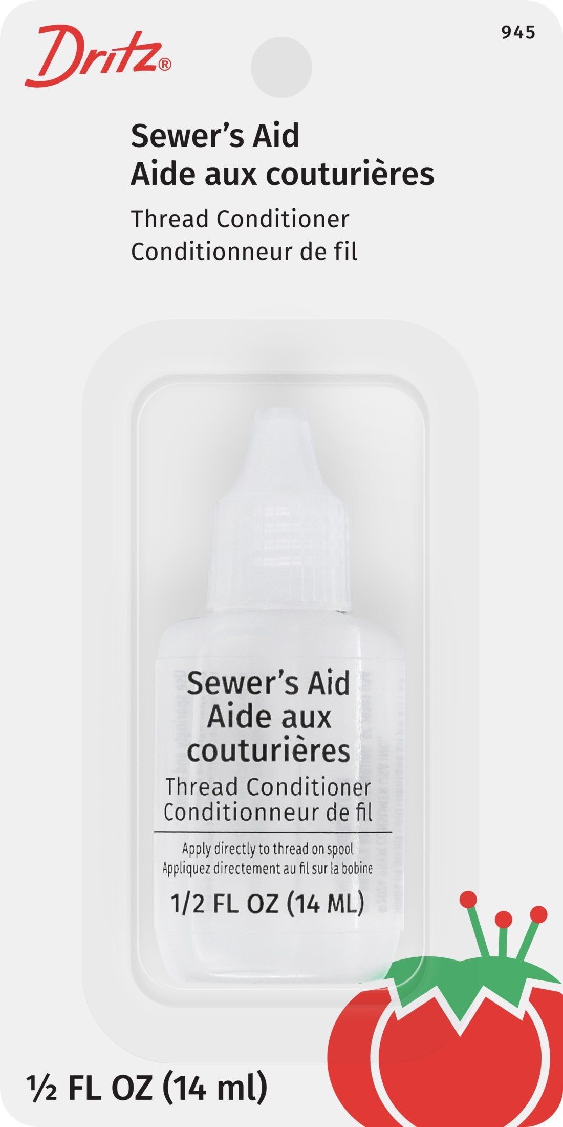 Dritz Sewer’s Aid Clear Sewing Lubricant – ½ fl oz – 945D