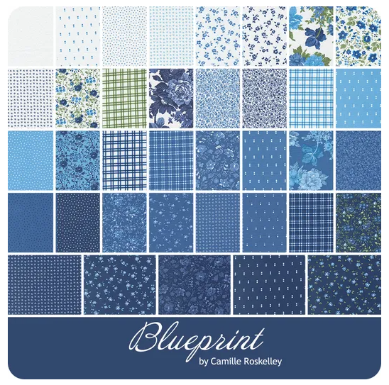 Blueprint Layer Cake | Camille Roskelley