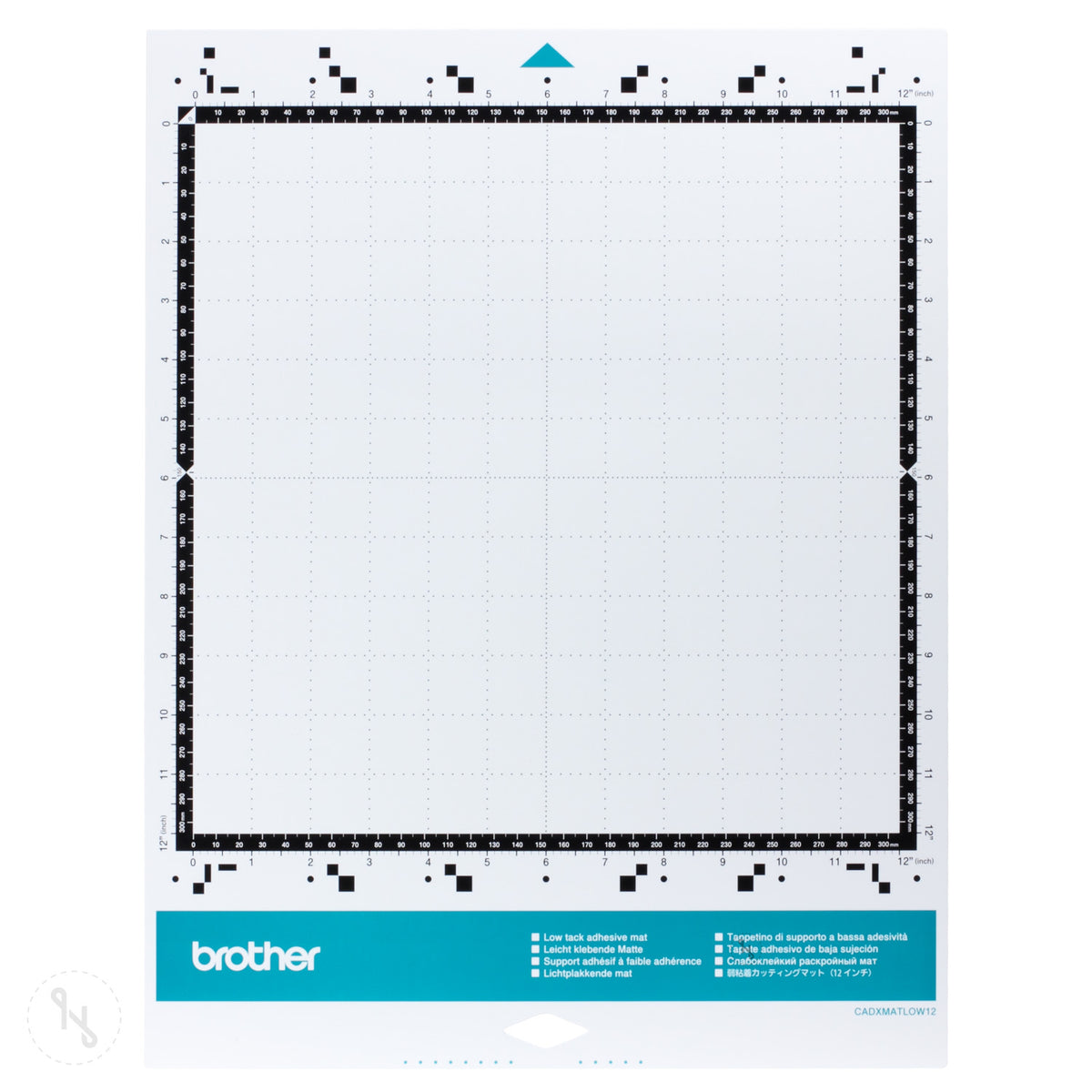 Brother CADXMATLOW12 12 x 12 Low Tack Mat