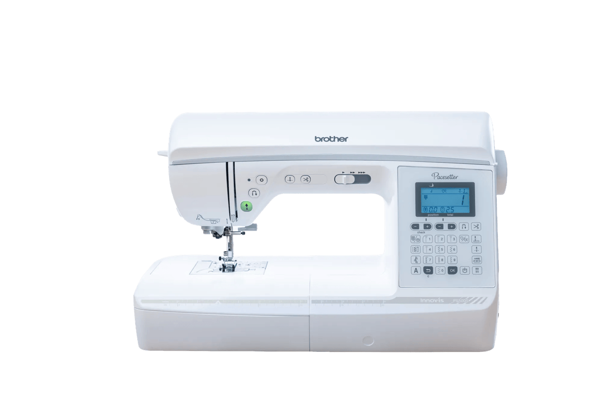 Brother Pacesetter PS500S Sewing Machine — official front view