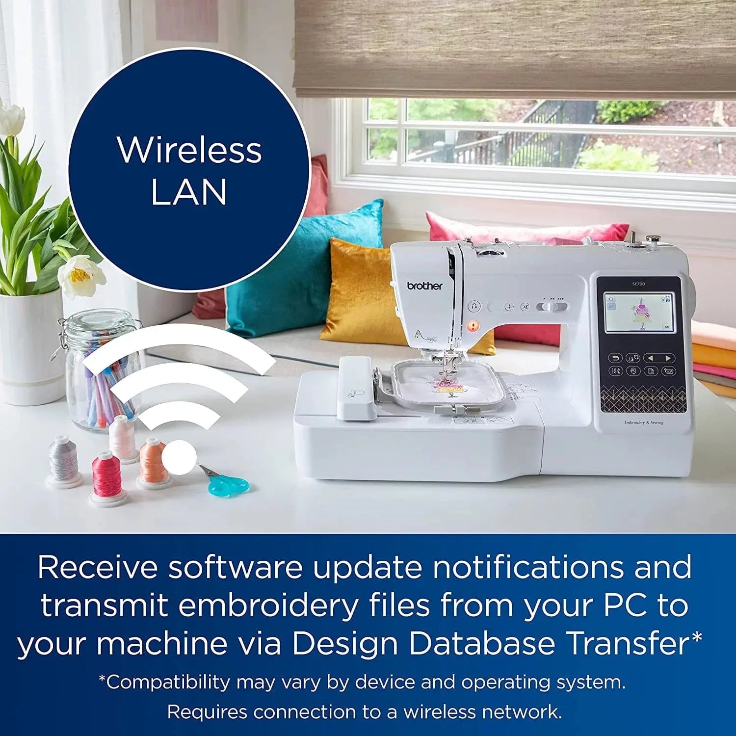 Brother Sewing & Embroidery Machines Brother SE700 Combo Sewing & Embroidery Machine