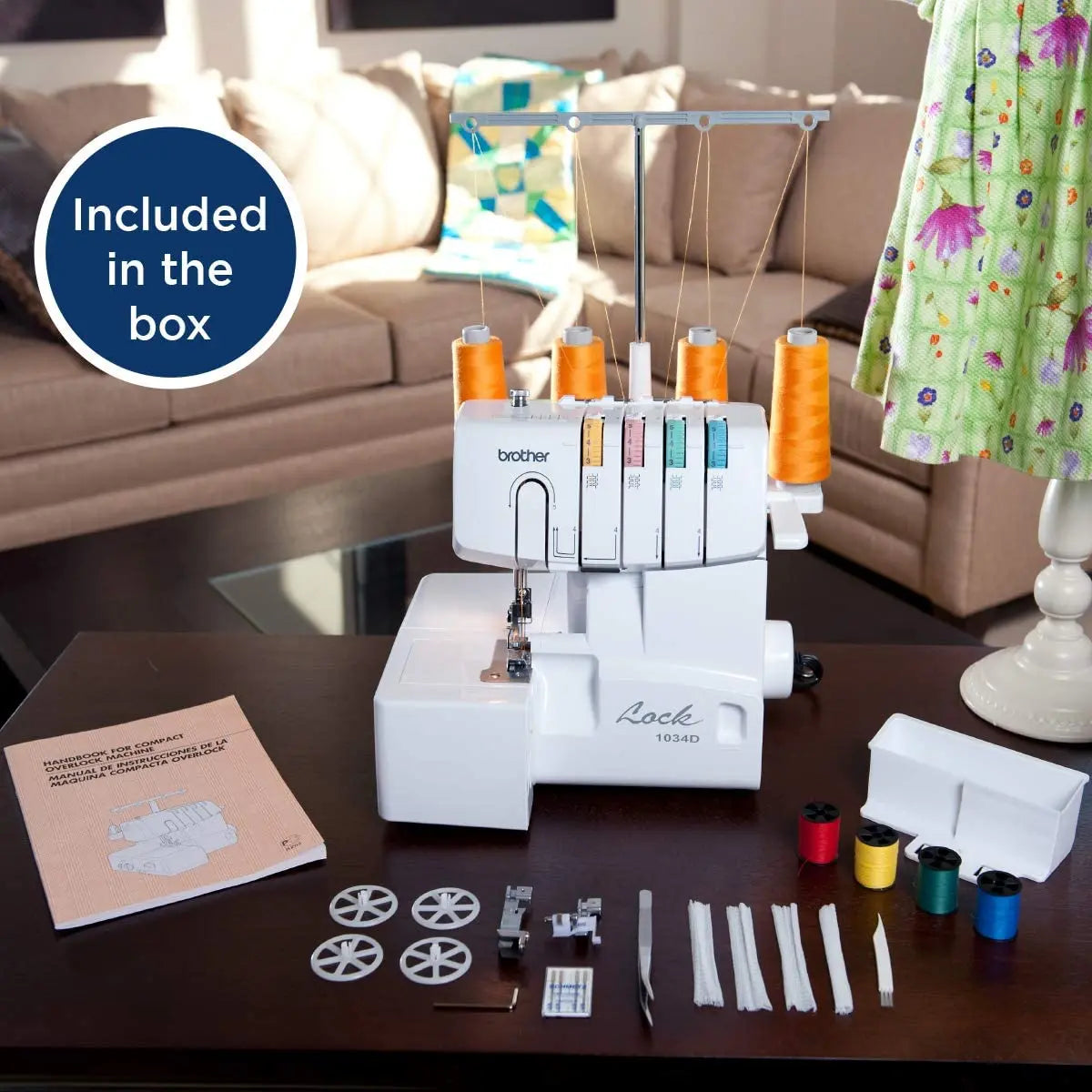 Brother Sewing Machines Brother 1034D Serger Overlock Machine