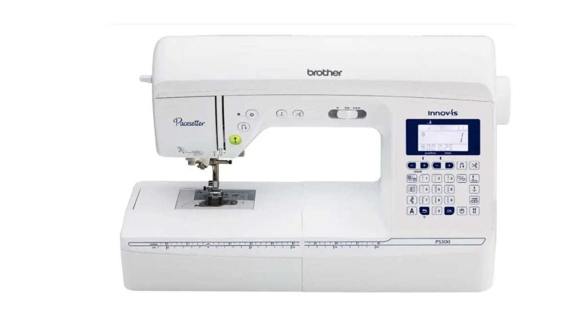 Brother Pacesetter PS500S Sewing Machine pre-order image using PS500 predecessor photography
